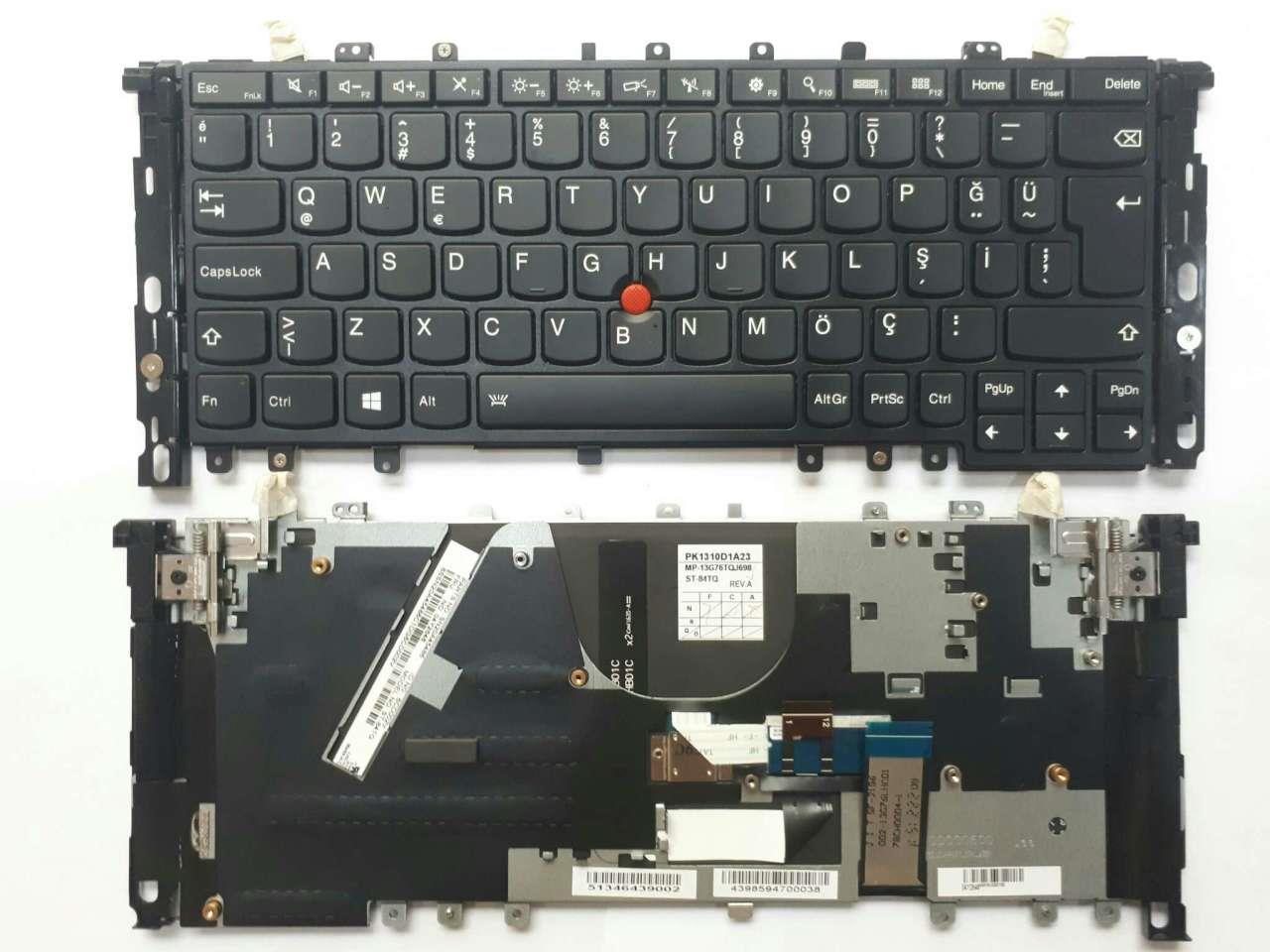 Noteware Lenovo Compatible Thinkpad Yoga 12 Keyboard Keypad