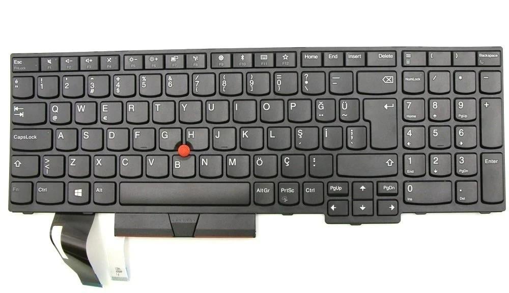 Orijinal Lenovo ThinkPad E580 E590 L580 L590 T590 P52 Klavye TR Q