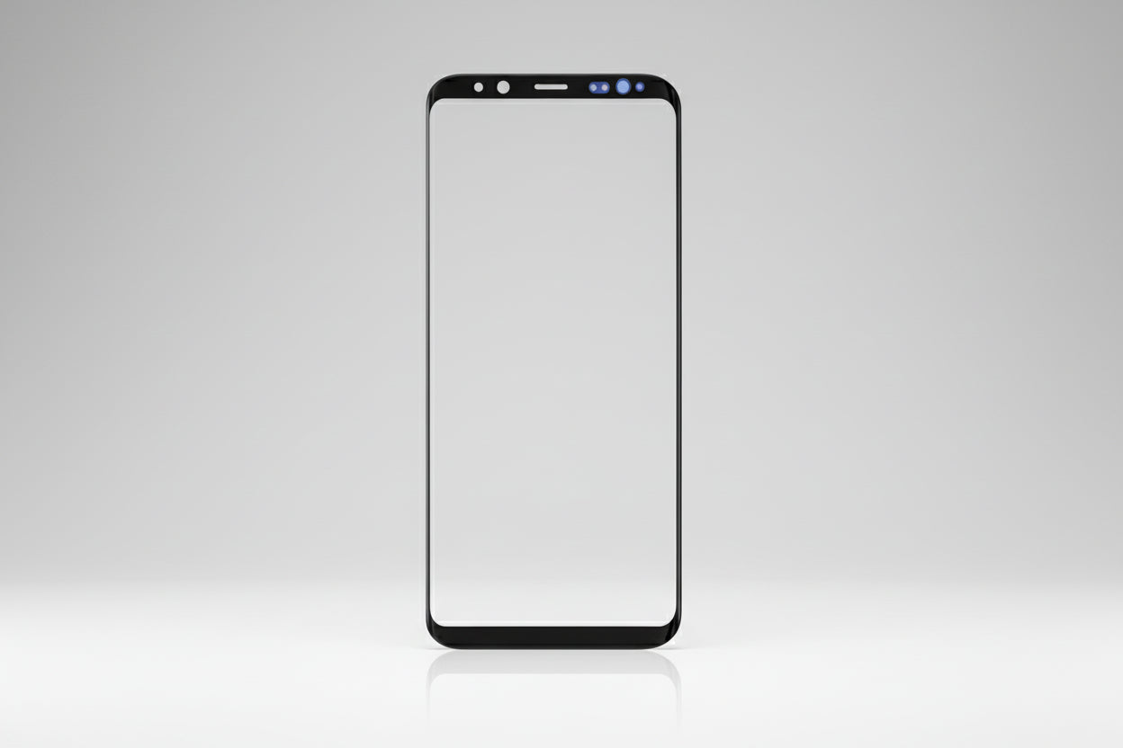 Noteware Samsung Compatible Galaxy S8 G950 Compatible Front Glass Lens Ocal Black