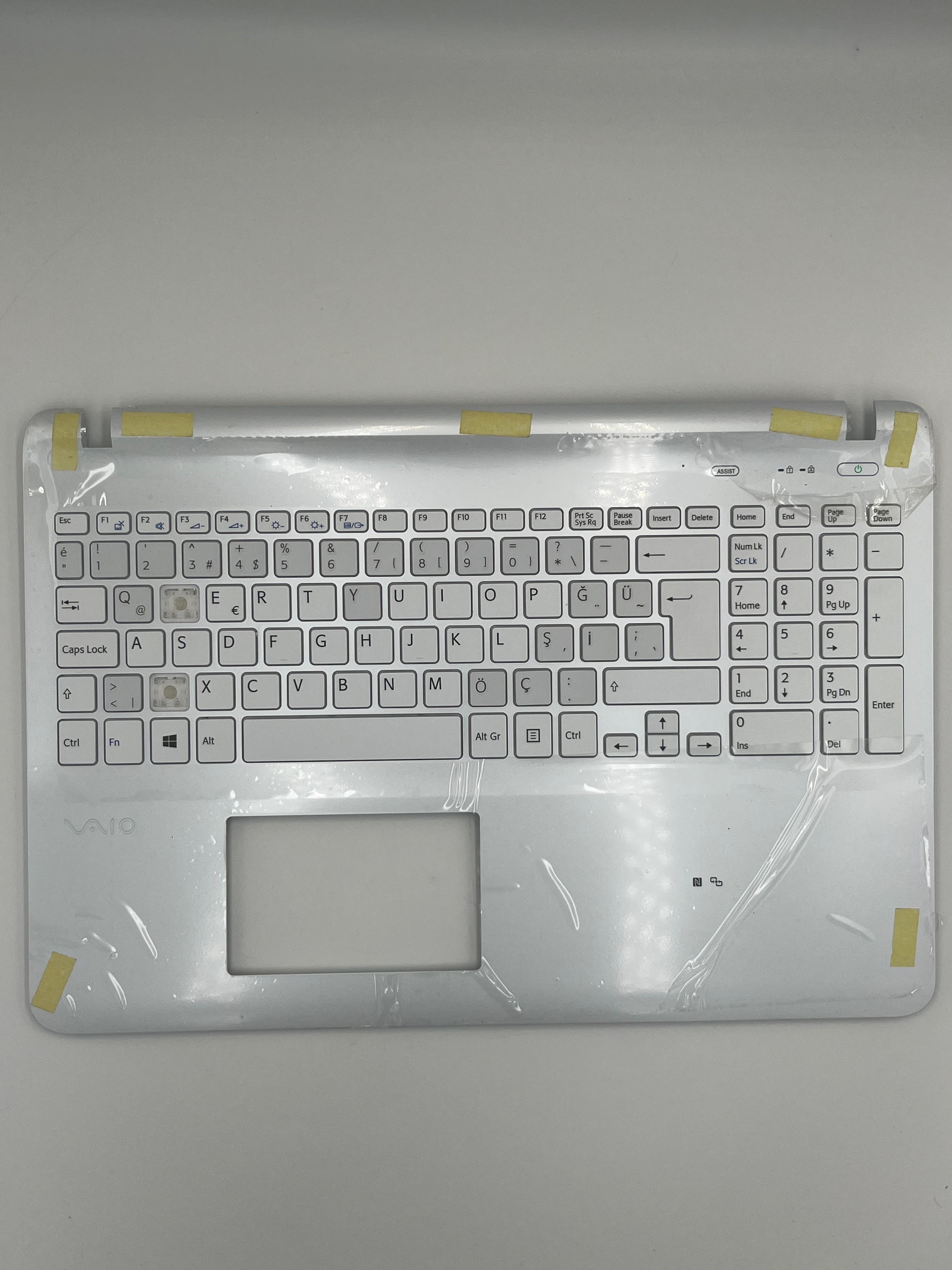 Noteware Sony Compatible Vaio Compatible V141806AK1 tr SVF15 SVF15A SVF15E Laptop White TR Case Keypad