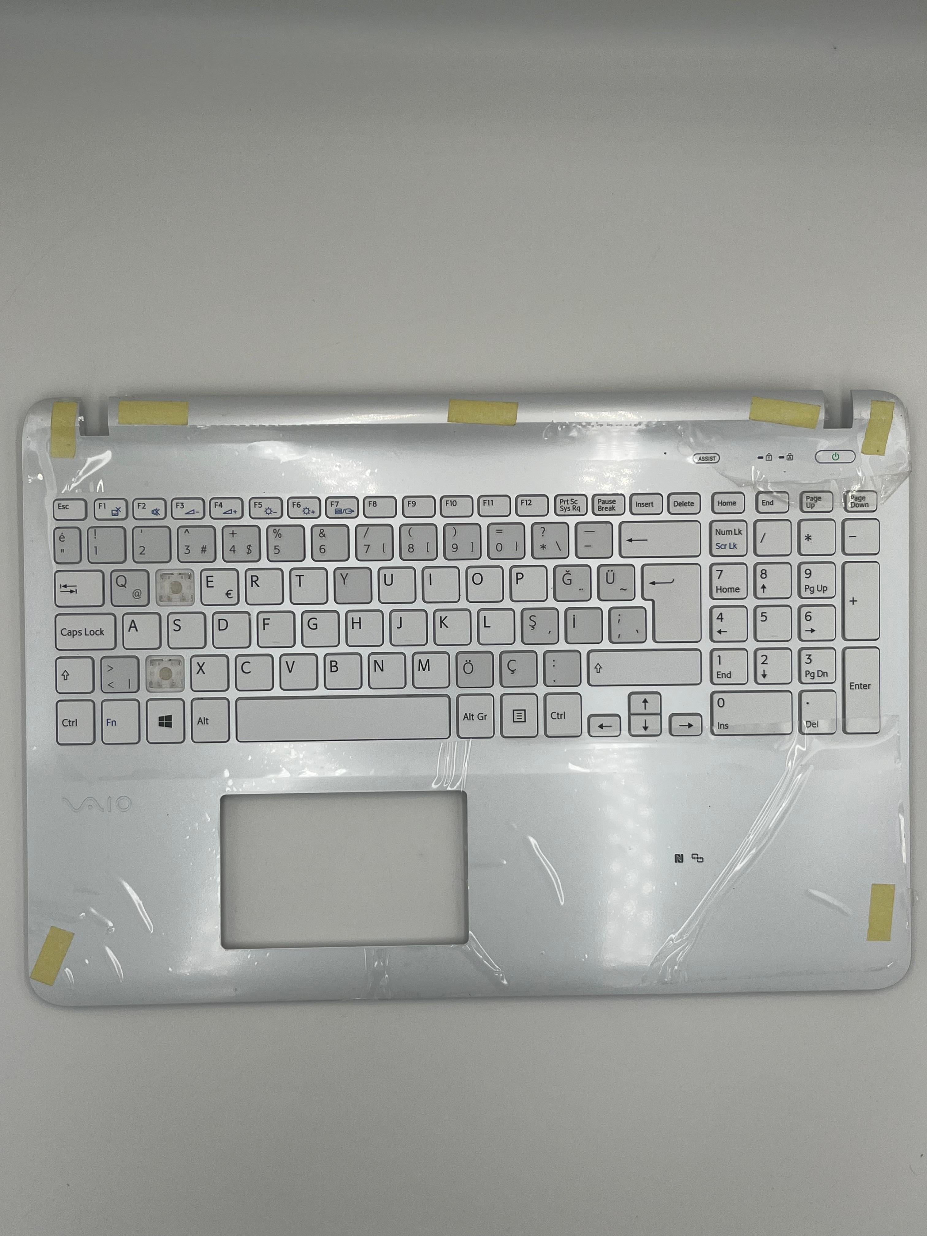 Noteware Sony Compatible VPC-SE TR Notebook Keyboard ORIGINAL WHITE CASE