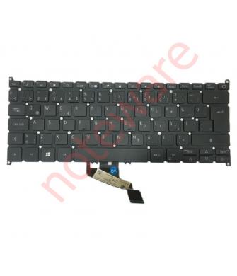 Acer Aspire SF314-56 Notebook Klavye - Tuş Takımı Siyah - TR - Backlit