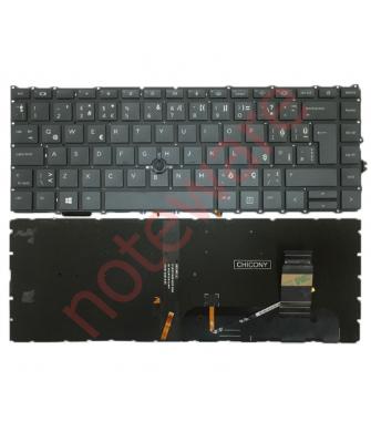 Hp EliteBook 840 G7 Notebook Klavye - Tuş Takımı / Siyah - TR - LEDLİ